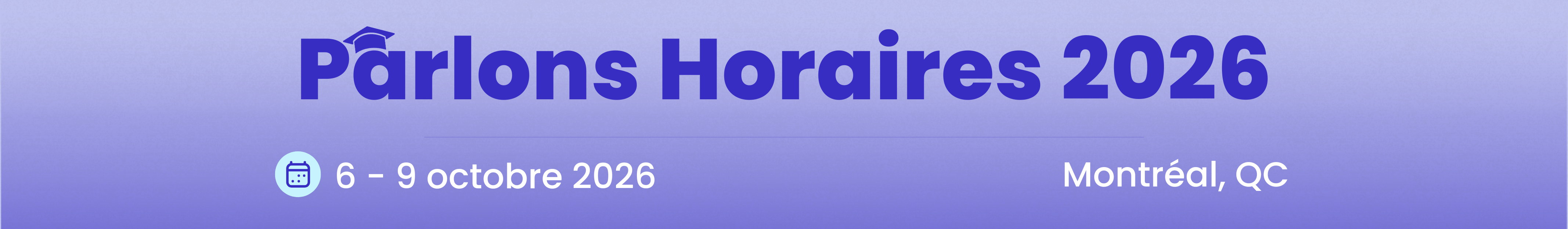 Parlons Horaires 2026